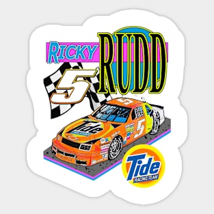 Ricky Rudd Vintage Tide Nascar Design Sticker